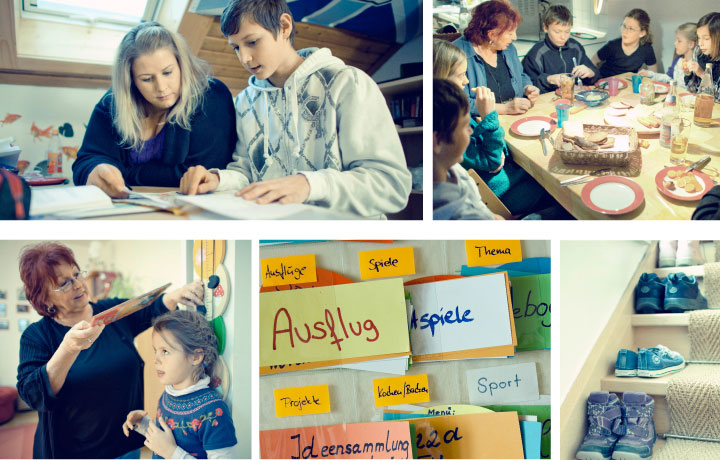 Alltag in der Wohngruppe